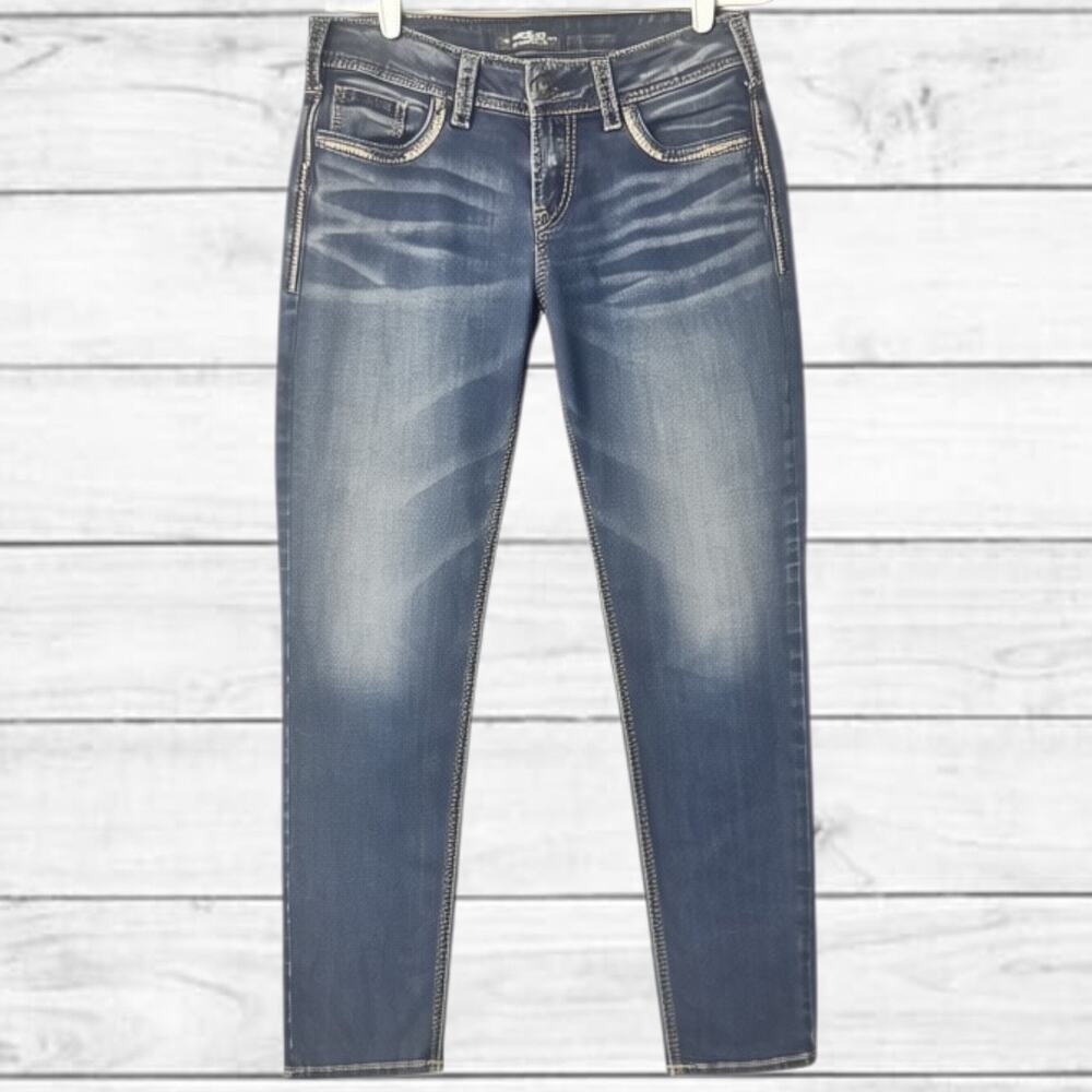 55. Silver Jeans Company Suki Skinny Jeans Size W30/L29